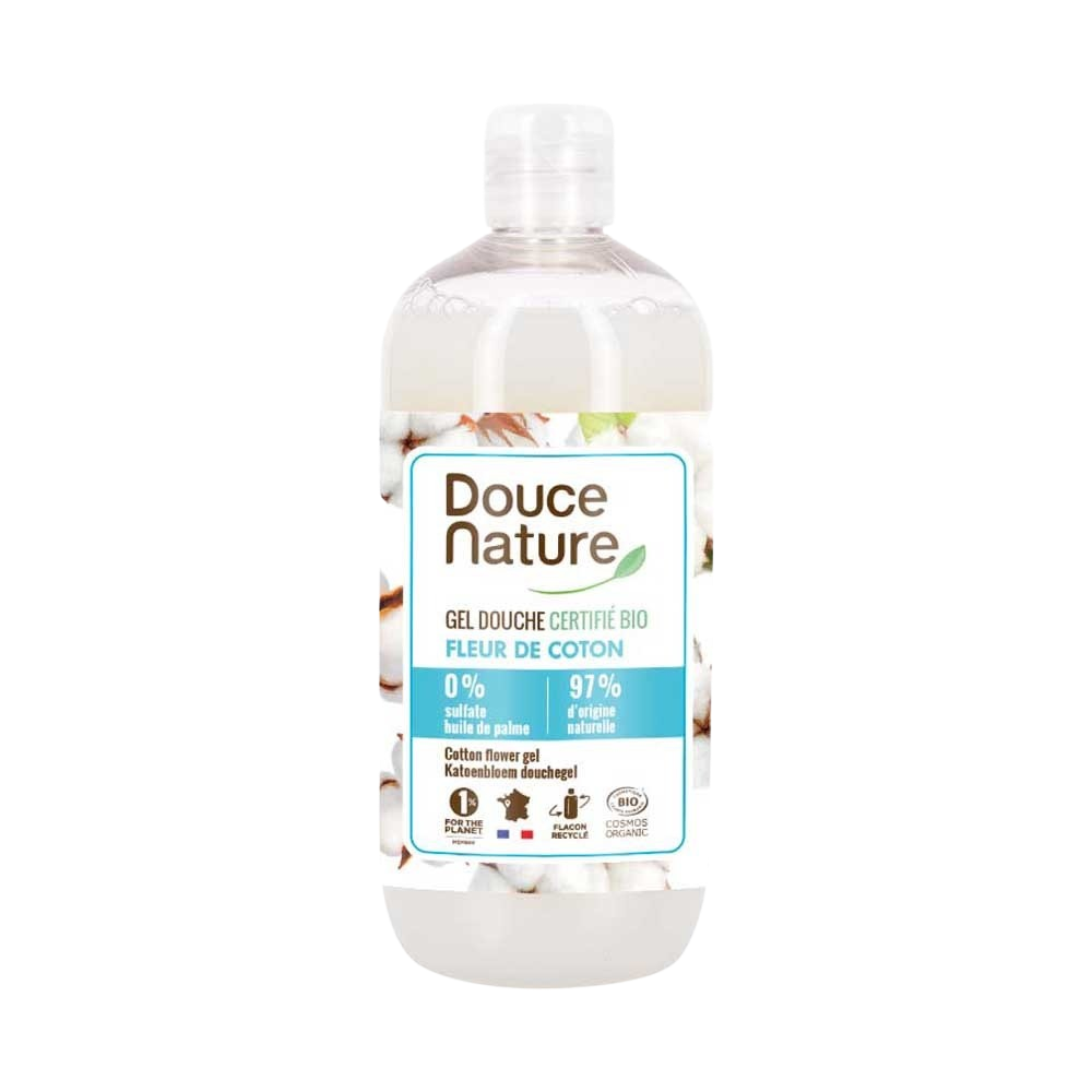 Douce Nature puuvillankukka suihkugeeli, 500 ml