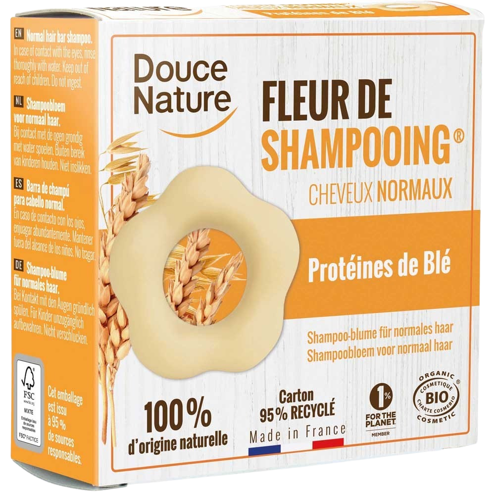 Douce Nature palashampoo normaaleille hiuksille, 85 g (=400 ml)
