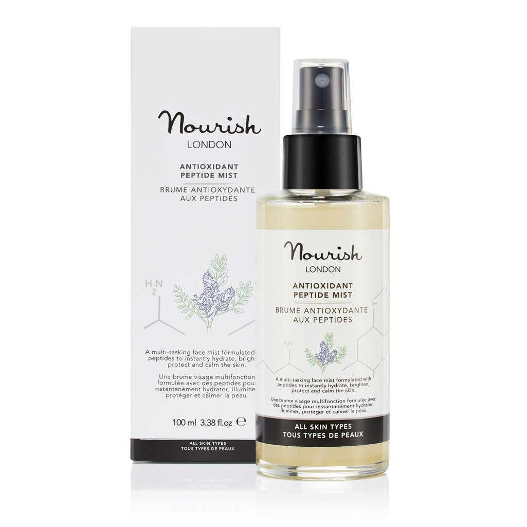 Nourish London Antioxidant Peptide Mist kasvovesi 100 ml