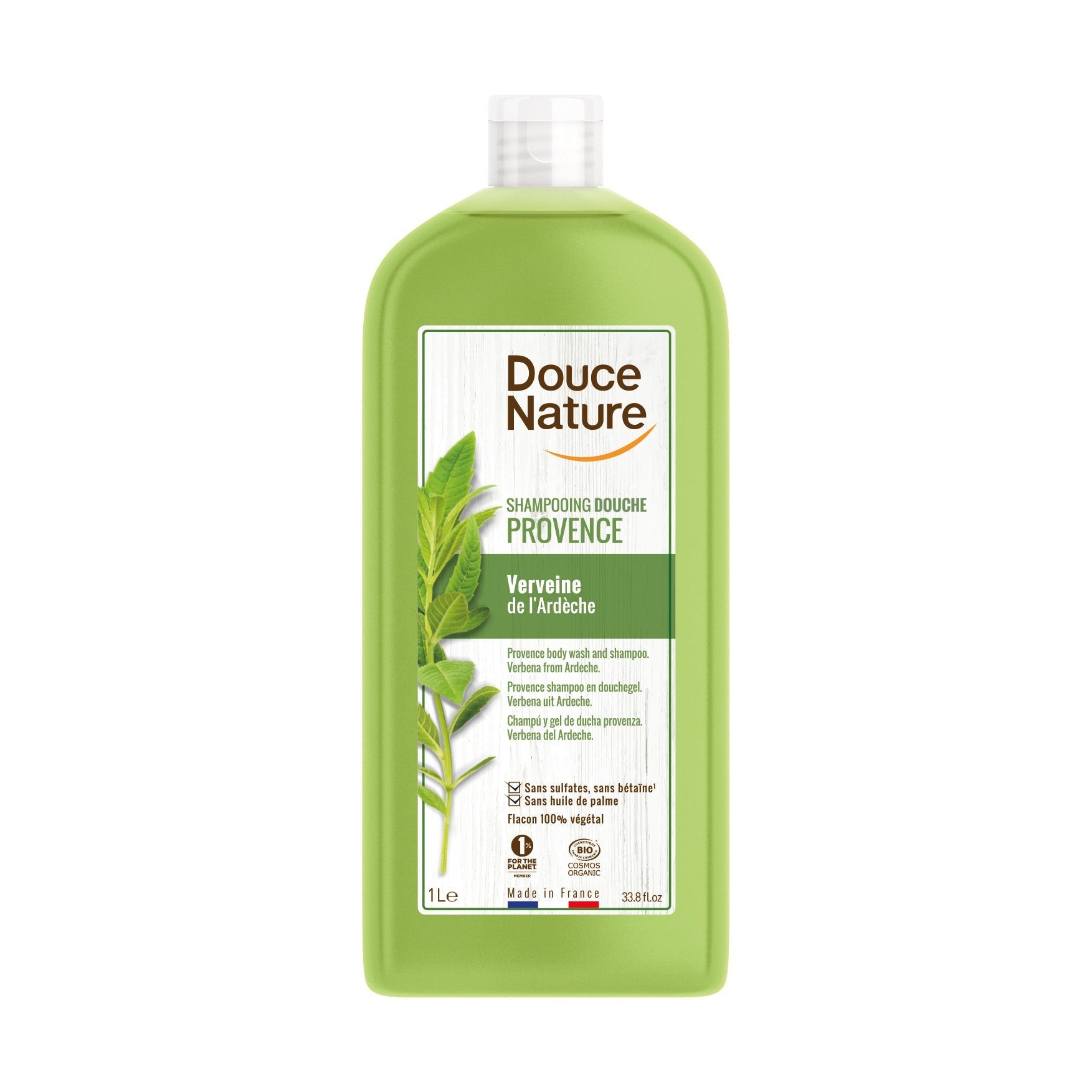 Douce Nature Verbena suihkushampoo, 1000 ml