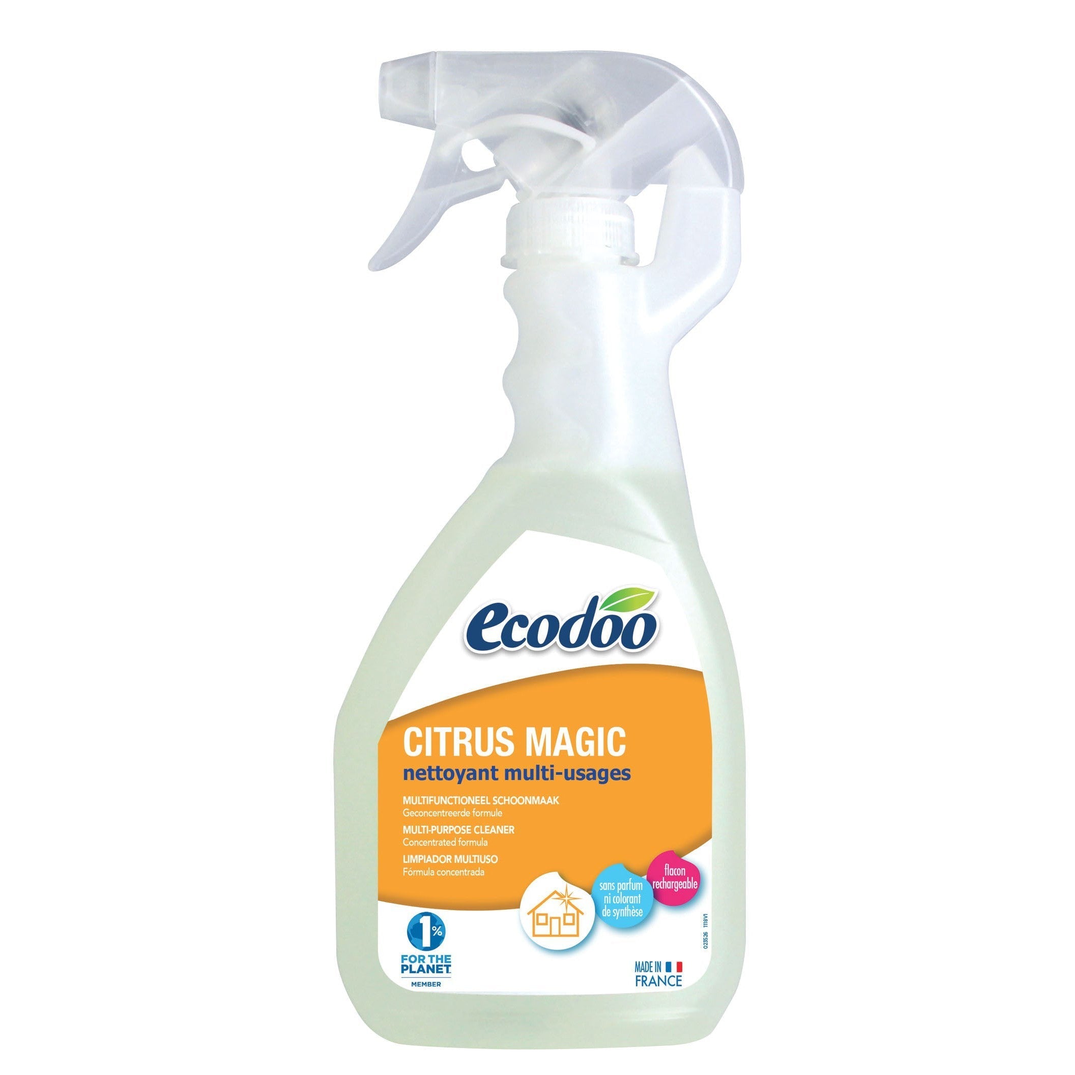 Ecodoo tehopuhdistussuihke Citrus Magic 500ml