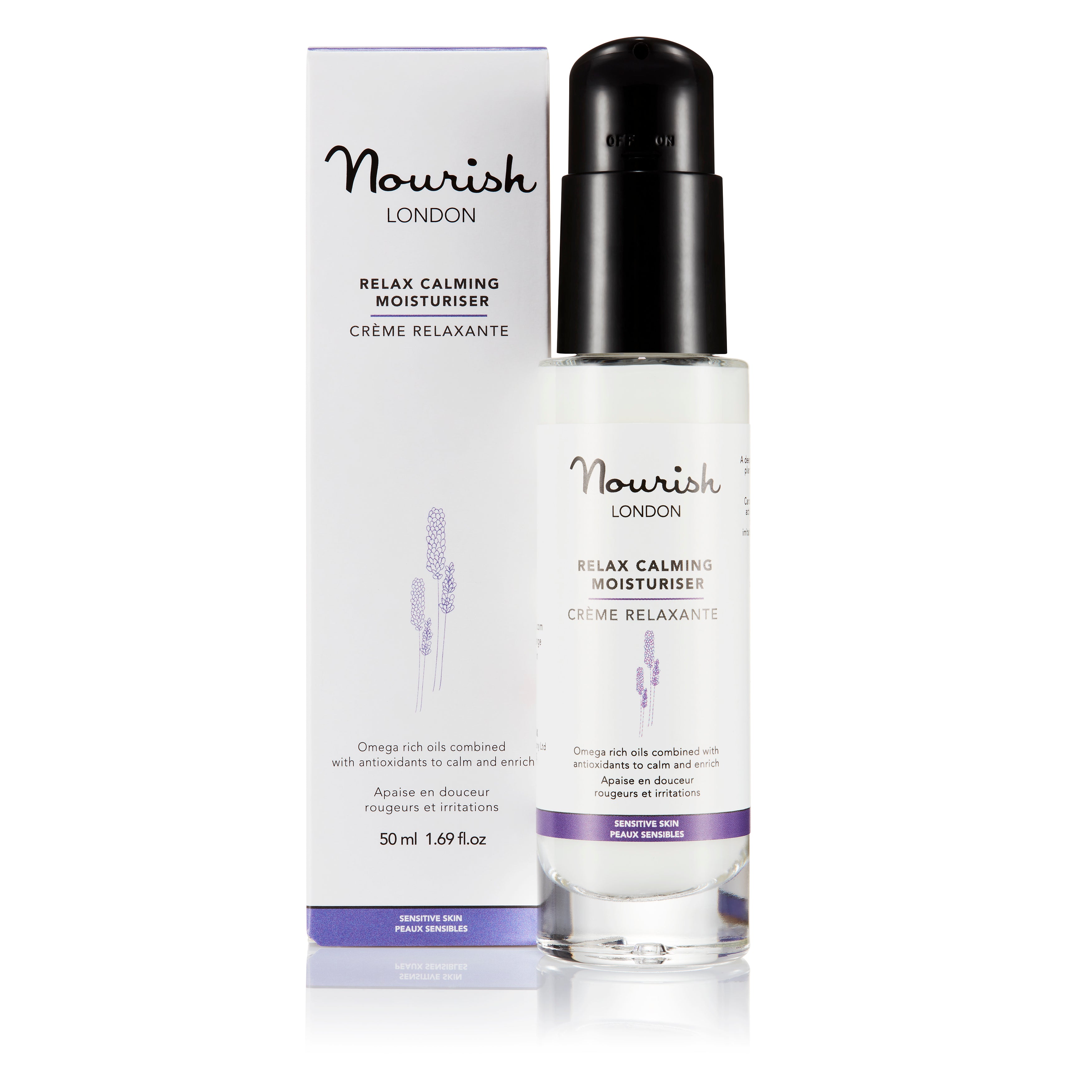 Nourish London Relax Calming Moisturiser 50 ml