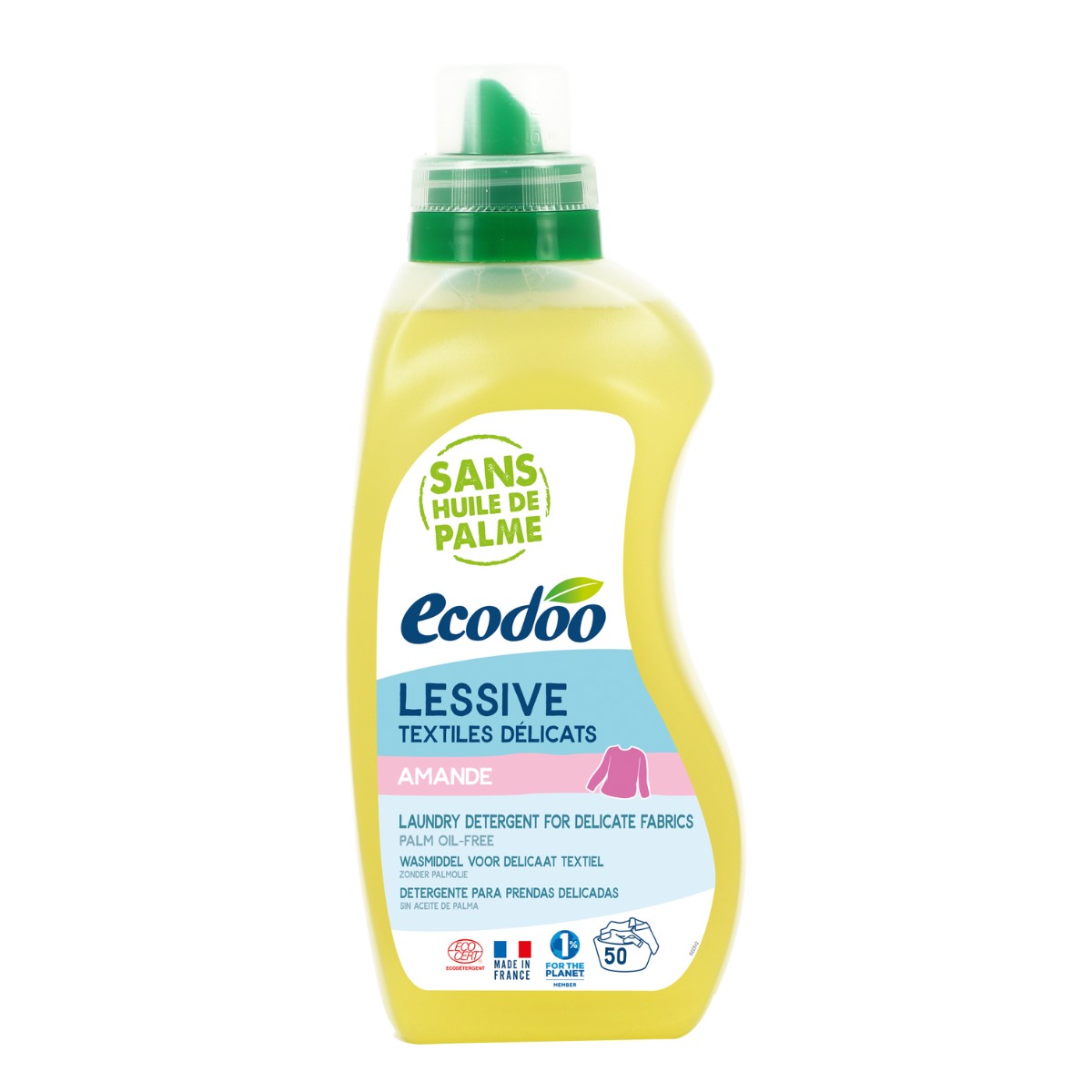 Ecodoo Delicate villa- ja hienopesuaine, 750 ml