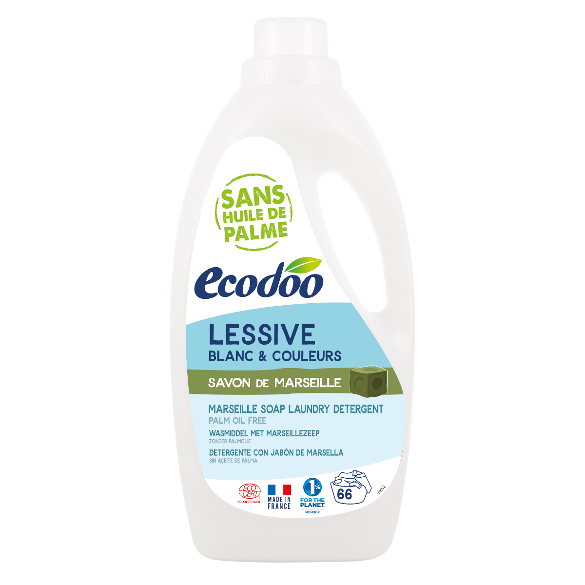 Ecodoo pyykinpesuaine Marseille, 2 l