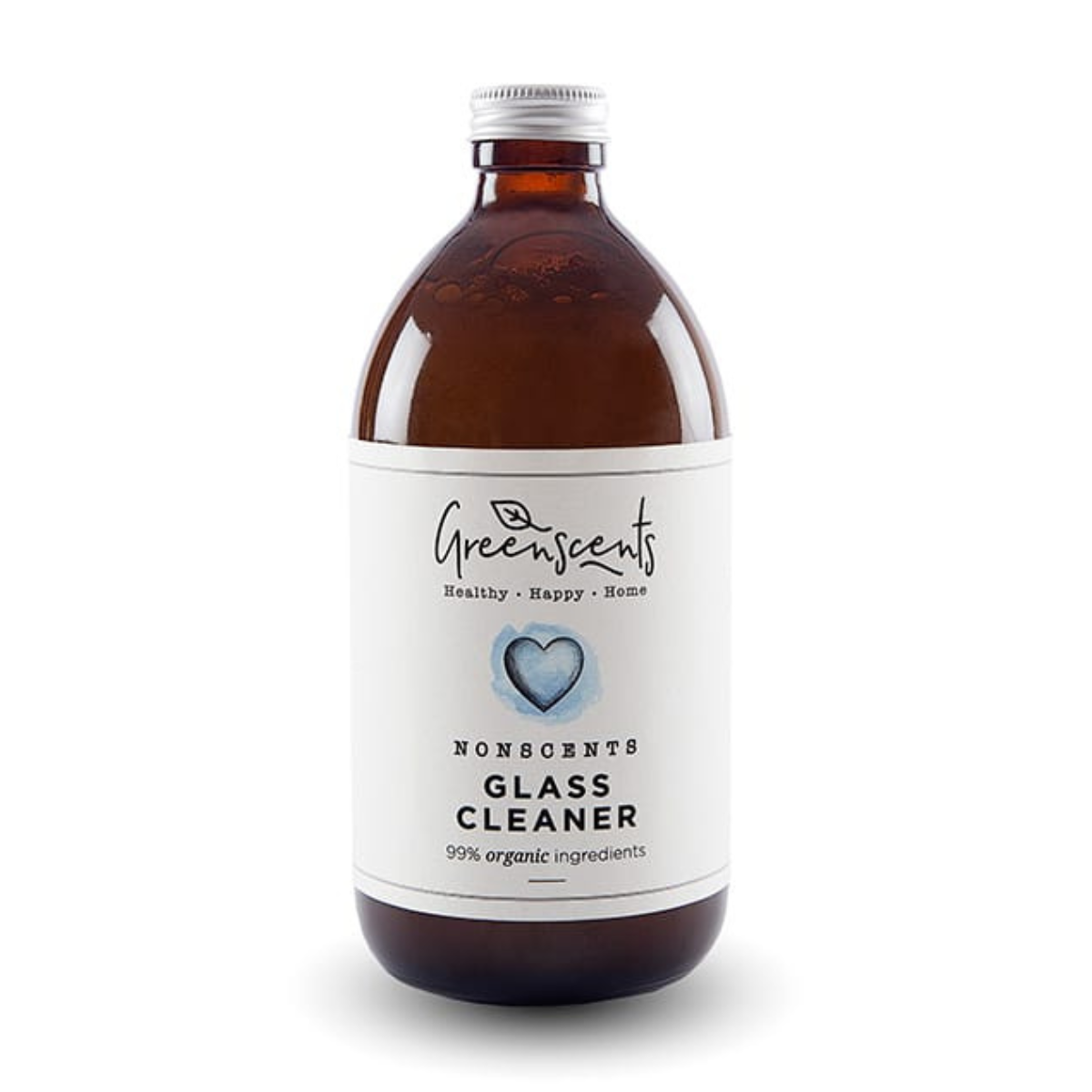 Greenscents hajusteeton lasi- ja peilipintojen puhdistusaine 500 ml