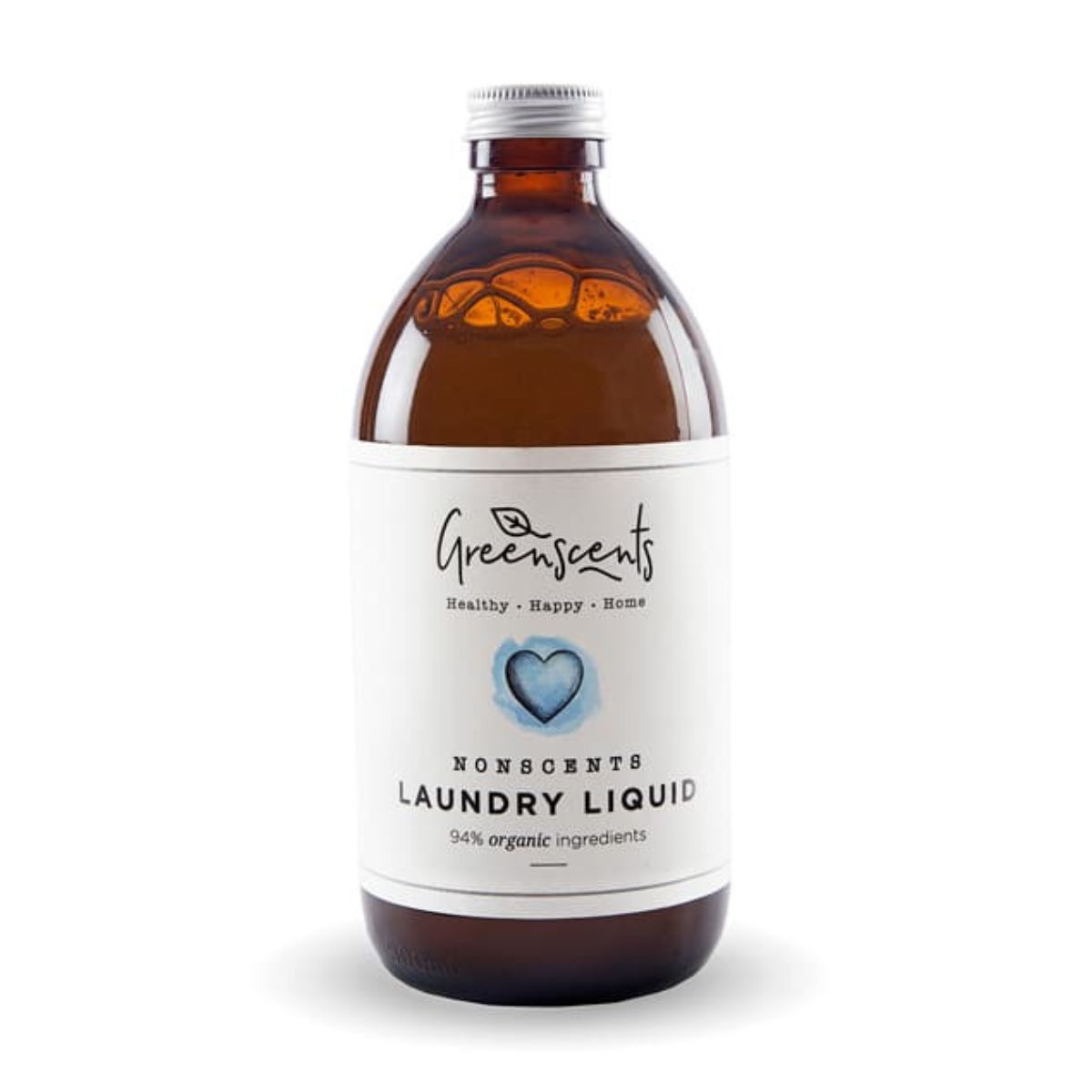 Greenscents pyykinpesuaine hajusteeton 500 ml