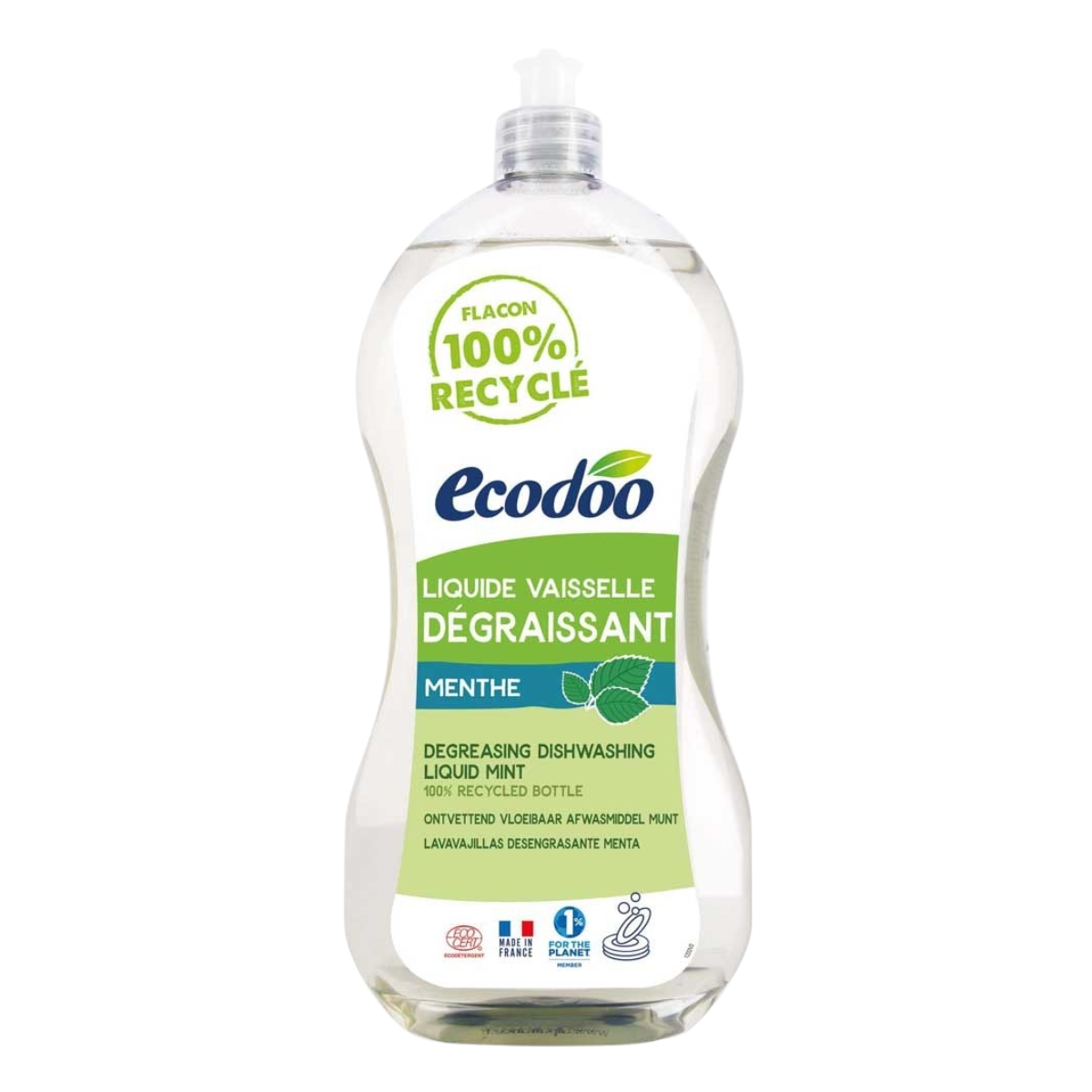 Ecodoo astianpesuaine rasvaa vastaan minttu 1000 ml