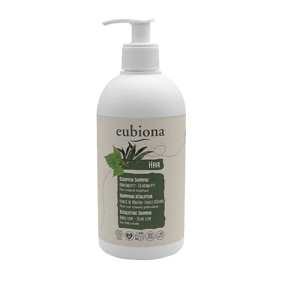 Eubiona shampoo ärtyneelle hiuspohjalle ja hilsettä vastaan, 500 ml