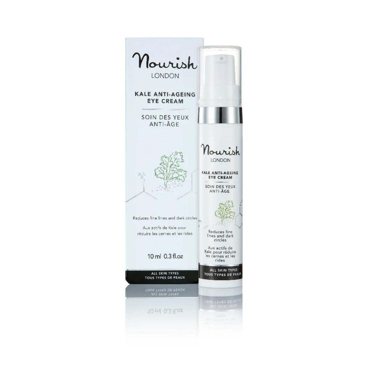 Nourish London Kale Anti-Ageing Eye Cream silmänympärysvoide 10 ml