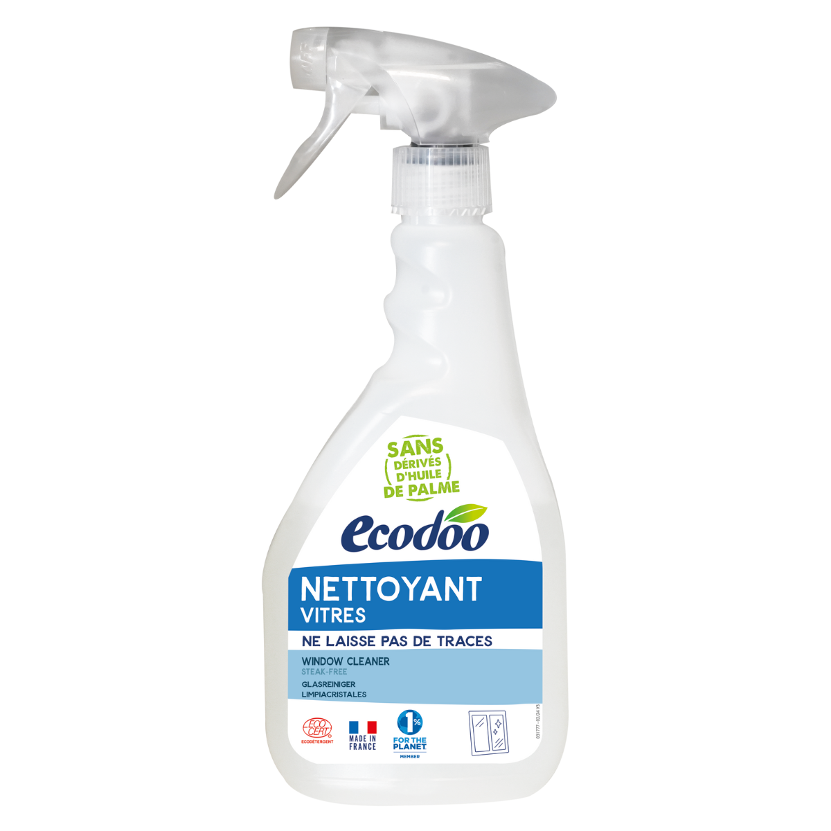 Ecodoo lasi-, ikkuna- ja peilipintojen puhdistusspray 500ml