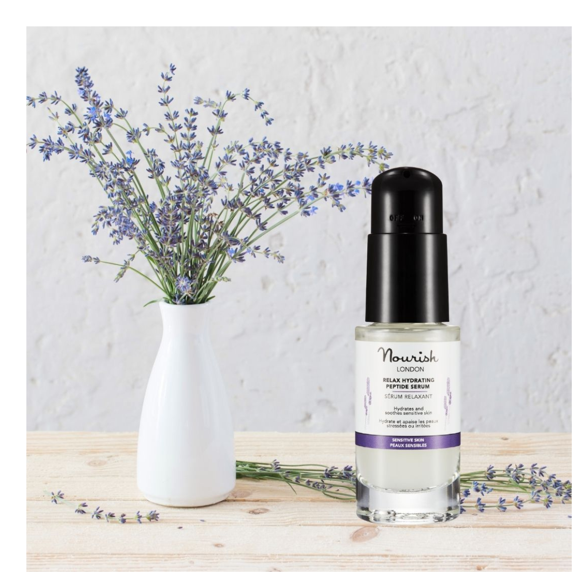 Nourish London Relax Hydrating Peptide Serum