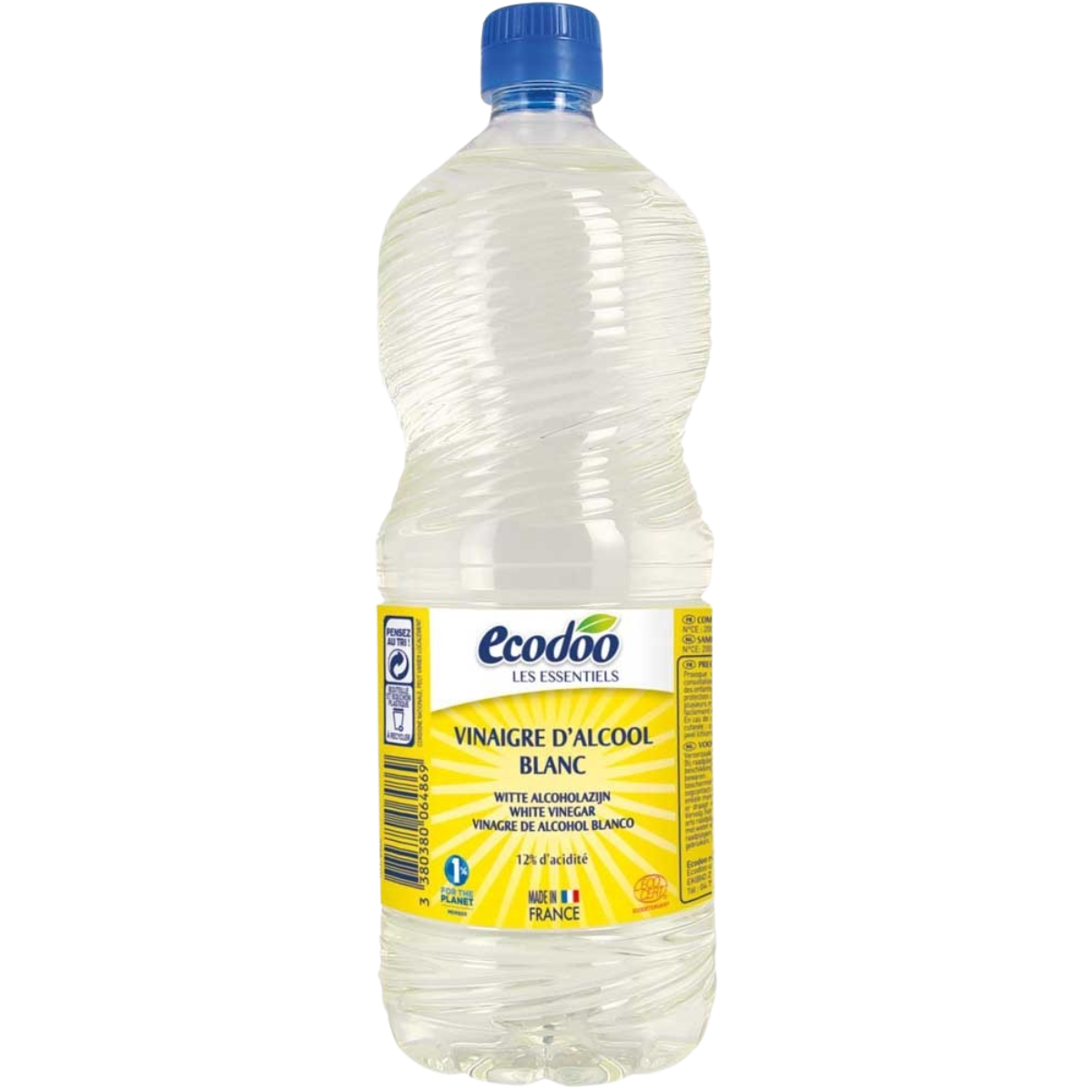 Ecodoo etikka siivouskäyttöön, 1 l