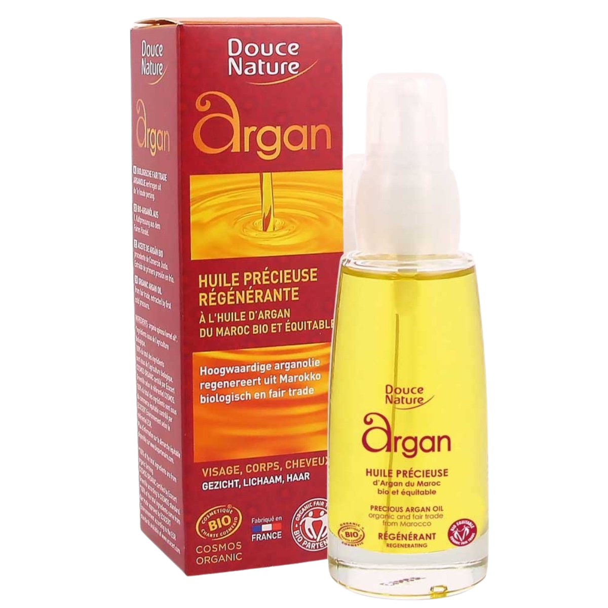 Douce Nature luomu arganöljy, 50 ml