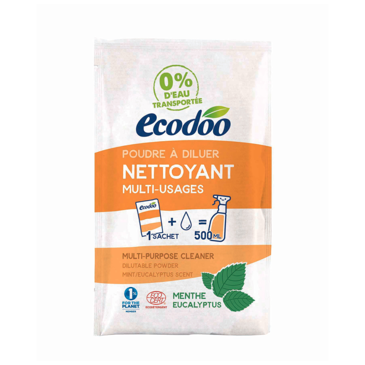 Ecodoo Multi-Purpose Cleaner yleispuhdistusaine jauheena 10 g