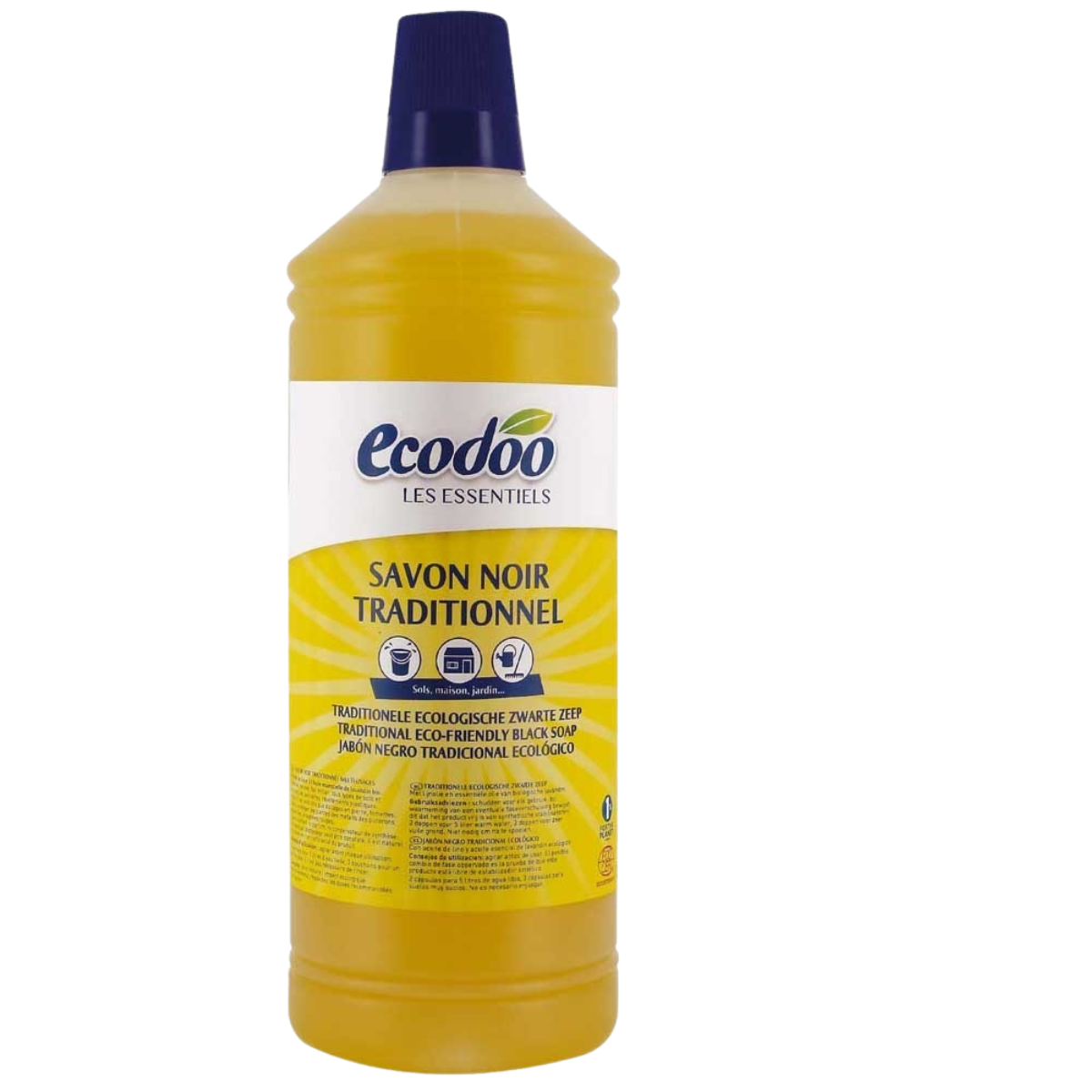 Ecodoo mustasaippua 1L